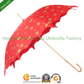 Chinese Red Heart Wedding Umbrella for Brides (SU-0023GW)